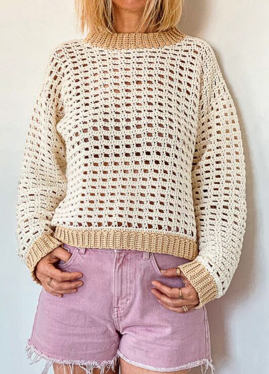 Cordoama Sweater x Laetitia Dalbies Pattern