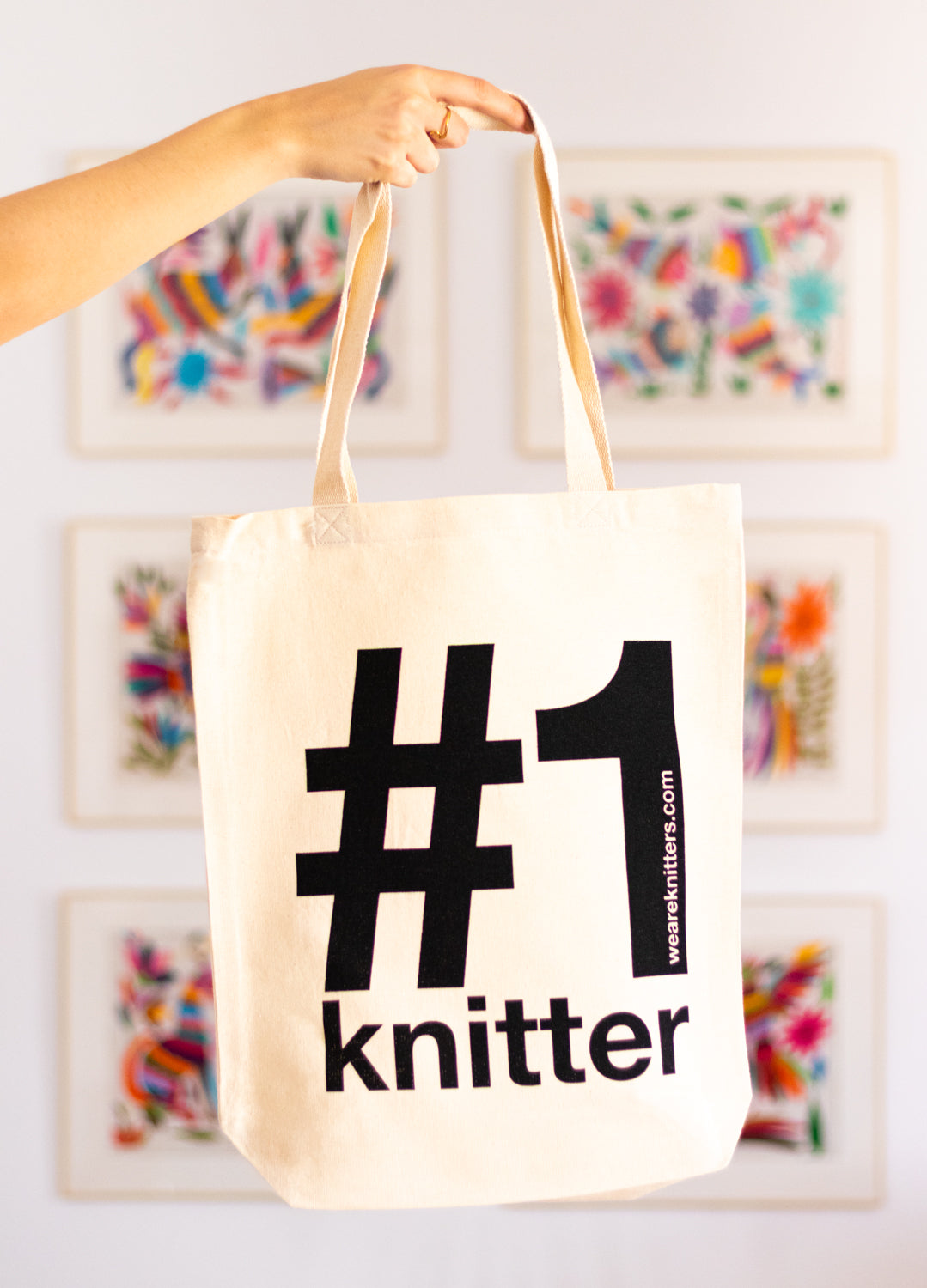 Tote Bag: The One – We are knitters
