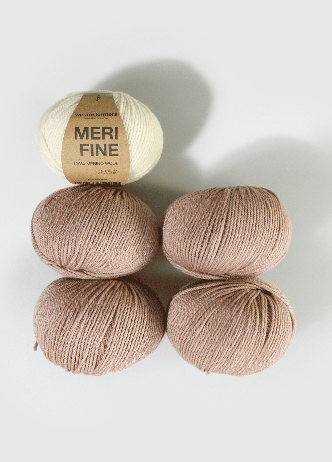 5 Pack of Merifine Yarn Balls