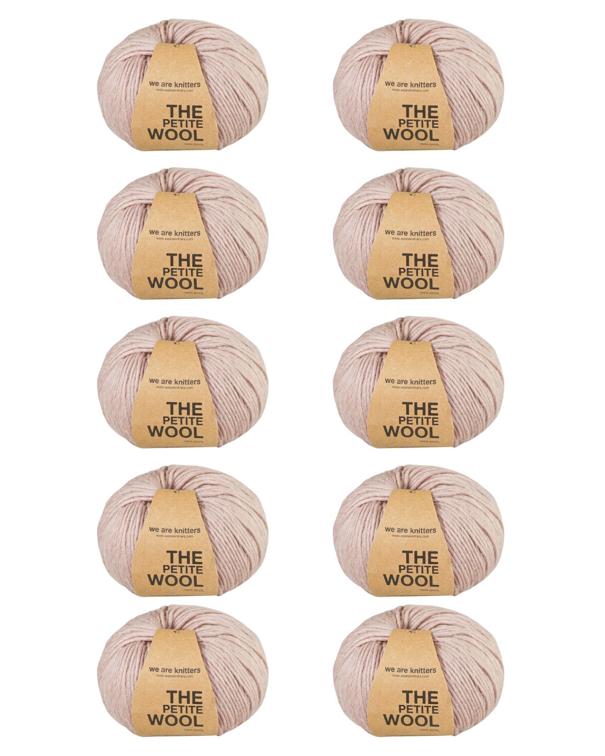 10 Pack of Petite Wool Yarn Balls - Outlet Edition