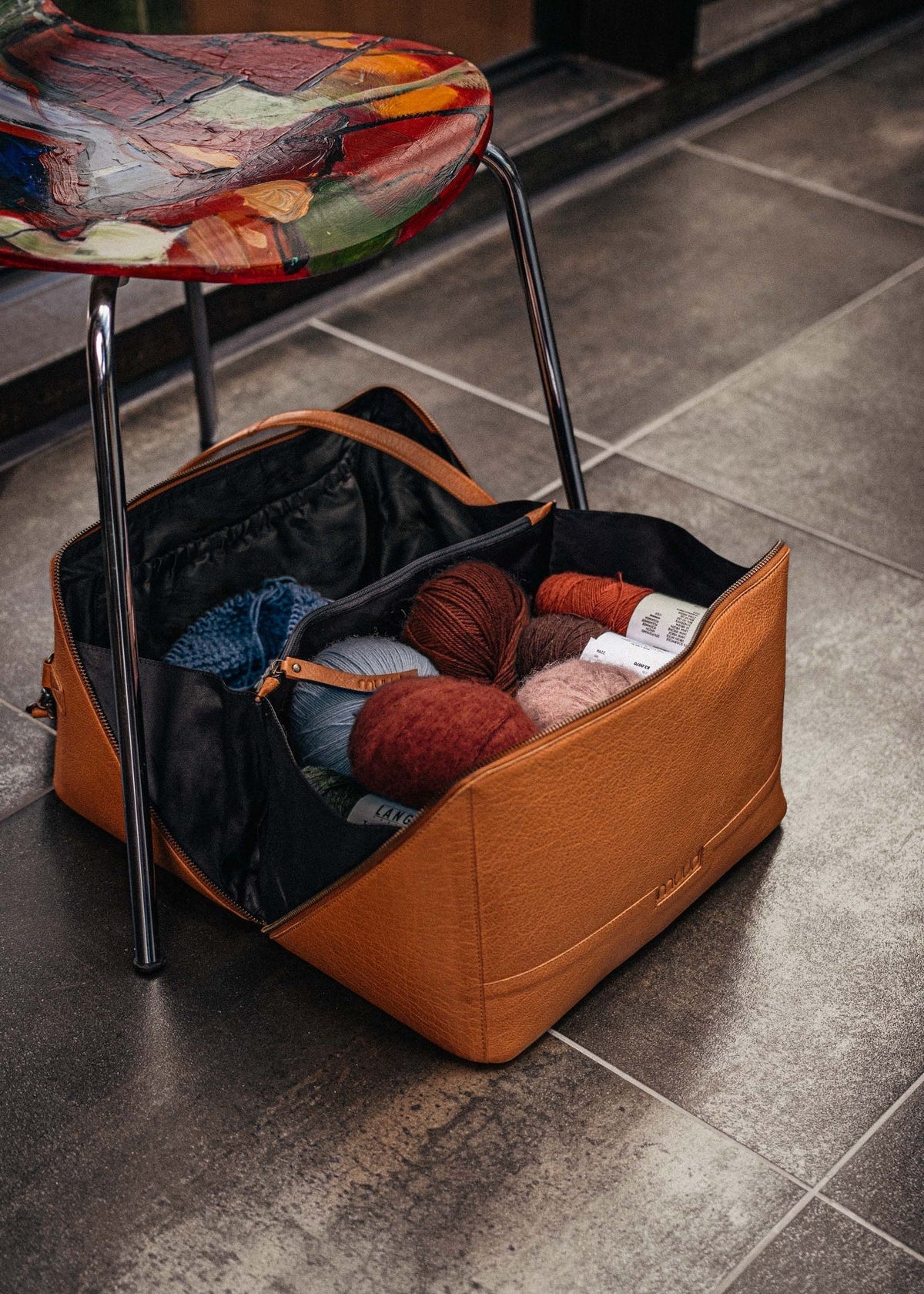 Cleo XL Project Bag x Muud - Coming Soon (Color Whisky)
