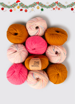 10 Pack of Petite Wool Yarn Balls