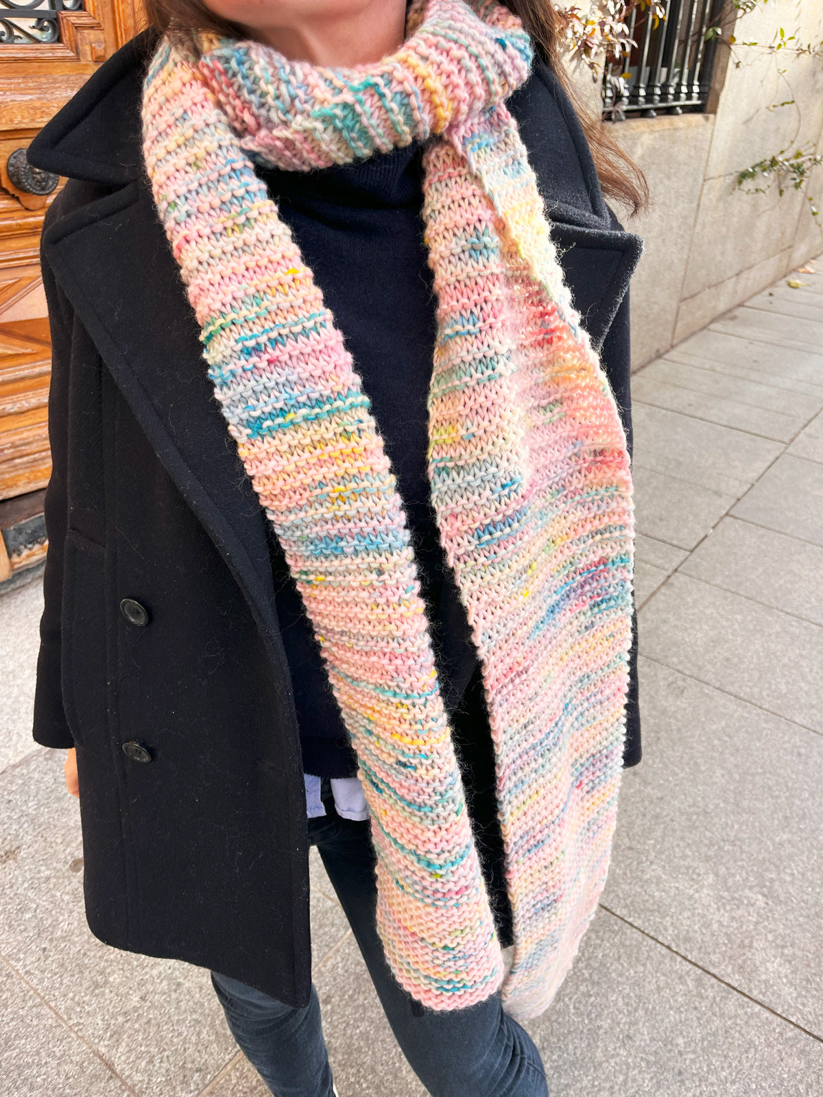 Vega Scarf Kit - Yummy Yarn Fine Version