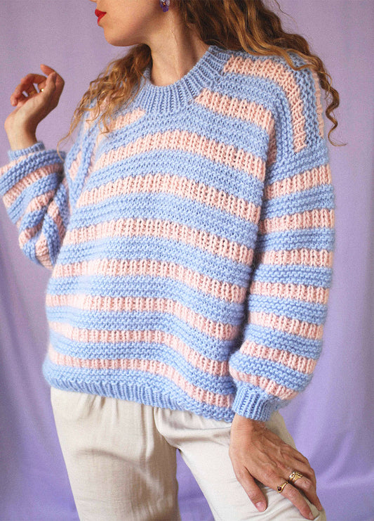 Sando Sweater Pattern x @trustthemojo