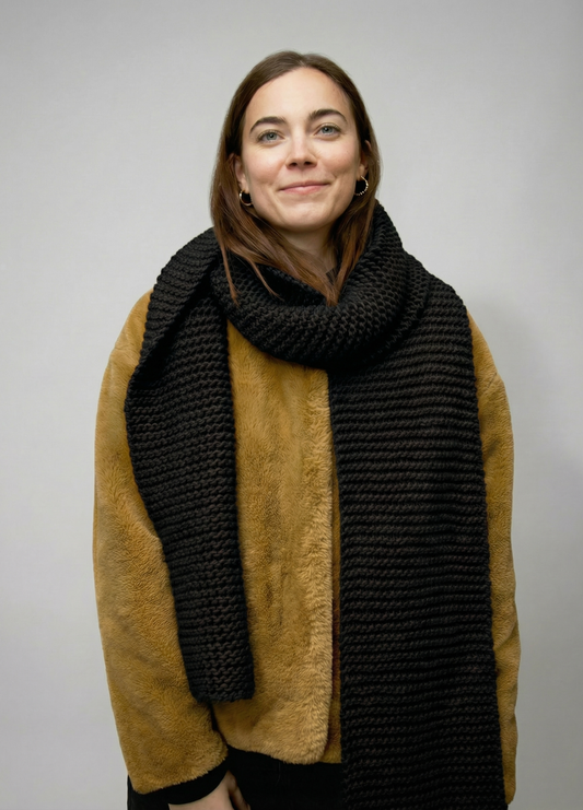 Morse Scarf Kit - Yummy Yarn Fine Version