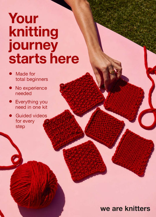 Snood - Beginner Sampler Kit - Learn The Basics Knitting Kit