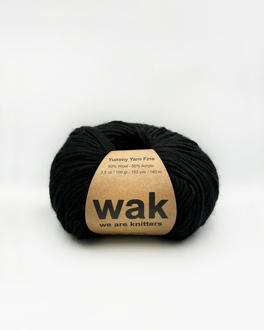 Yummy Yarn Fine Black