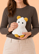The Knitty Ghost Costume - Easy Knitted Costume for Pet Pals