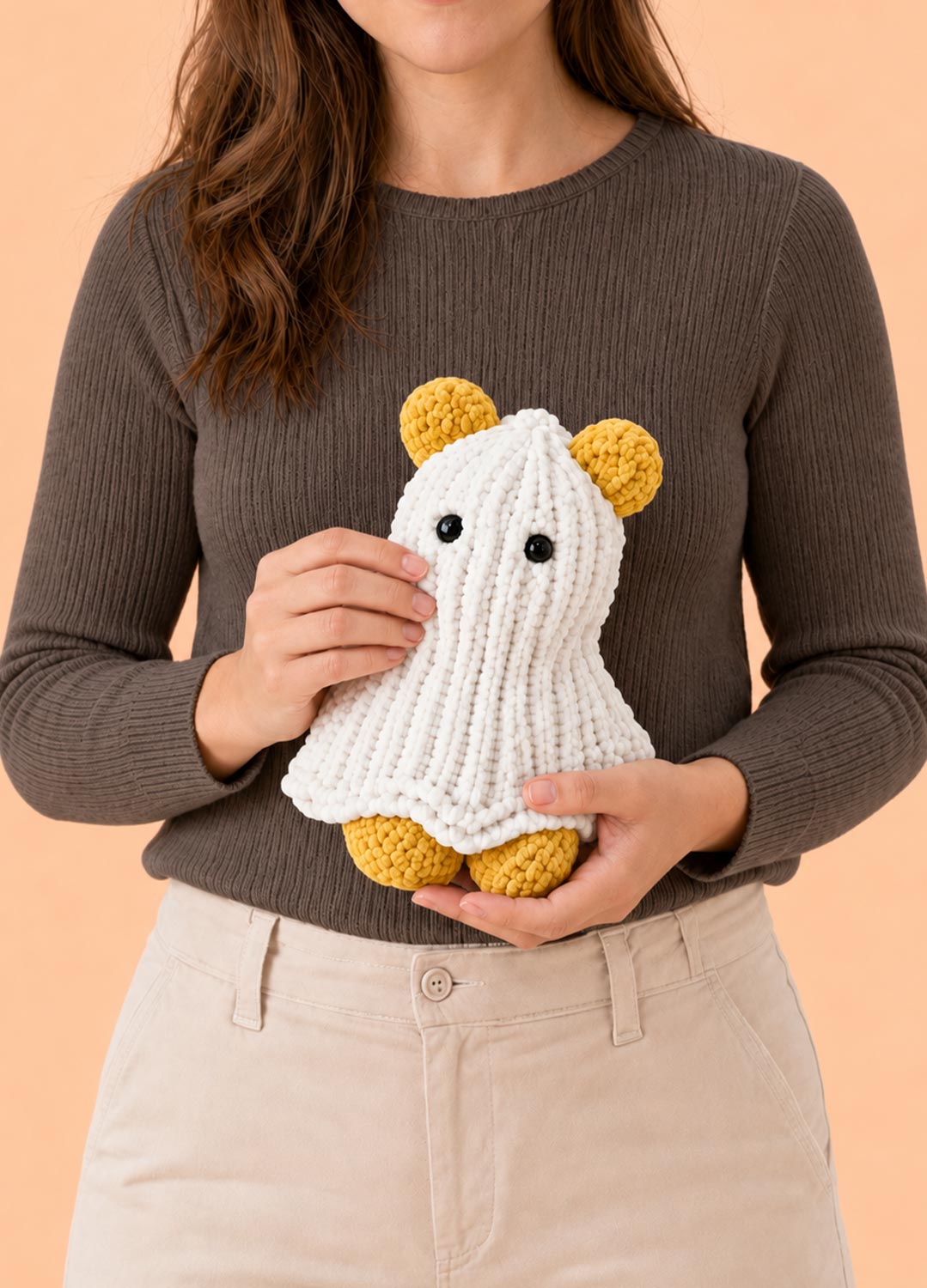 The Knitty Ghost Costume - Easy Knitted Costume for Pet Pals