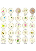 First Kit: Floral State Map Embroidery Kit - Coming Soon