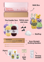 The Knitty Pet Pals Bundle Kit - Pack of 4 - Cuddle Yarn