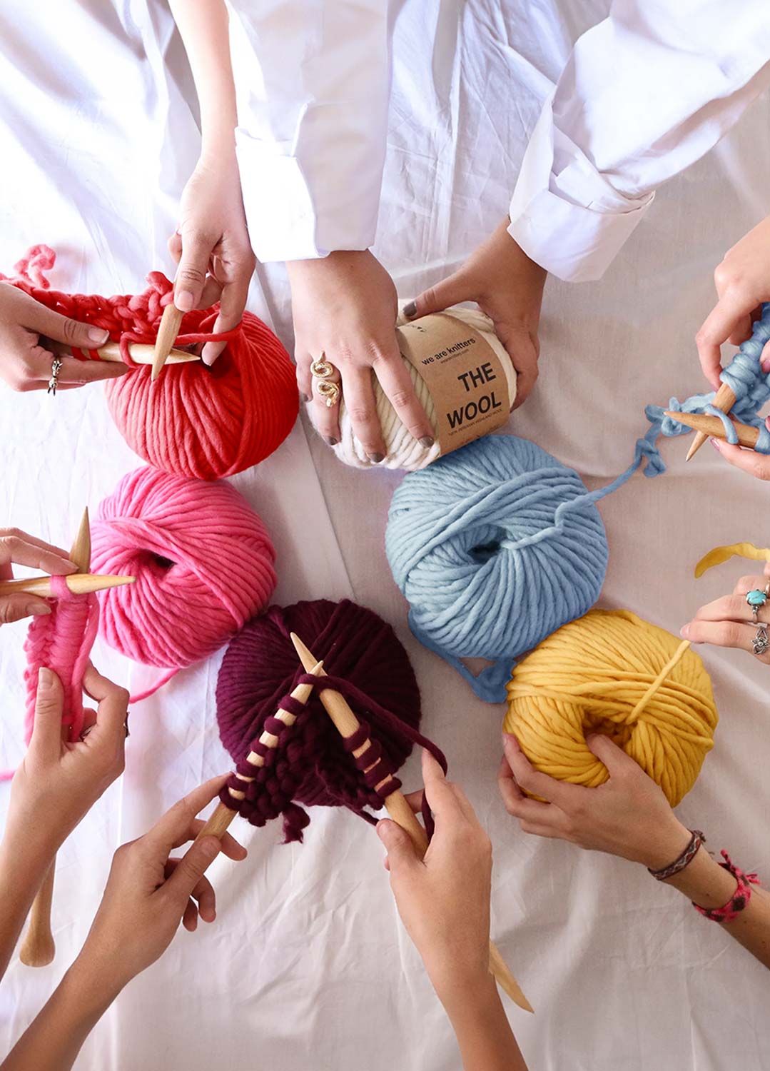 Friendsgiving Knitting Party Kit - Knit Matching Beanies