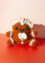 Gerry the Gingerbread Man Free Pattern x @knottrying.