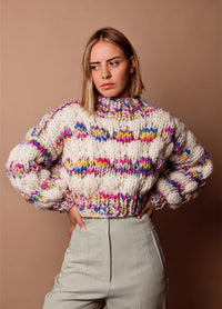 Golden Ash Sweater Kit - Yummy Yarn Version