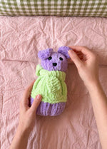 The Knitty Dog - Easy Mini Knitted Dog Kit - Cuddle Yarn