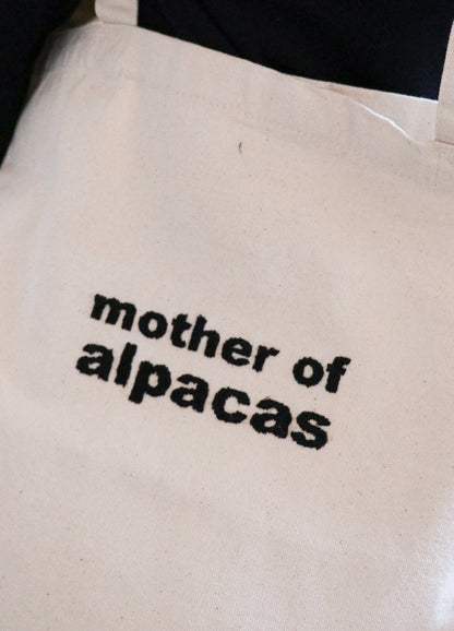 Mother of Alpaca Embroidery Free Pattern