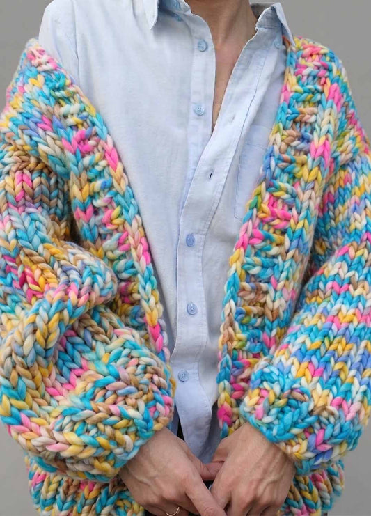 Simone Cardigan Kit -  Yummy Yarn Version