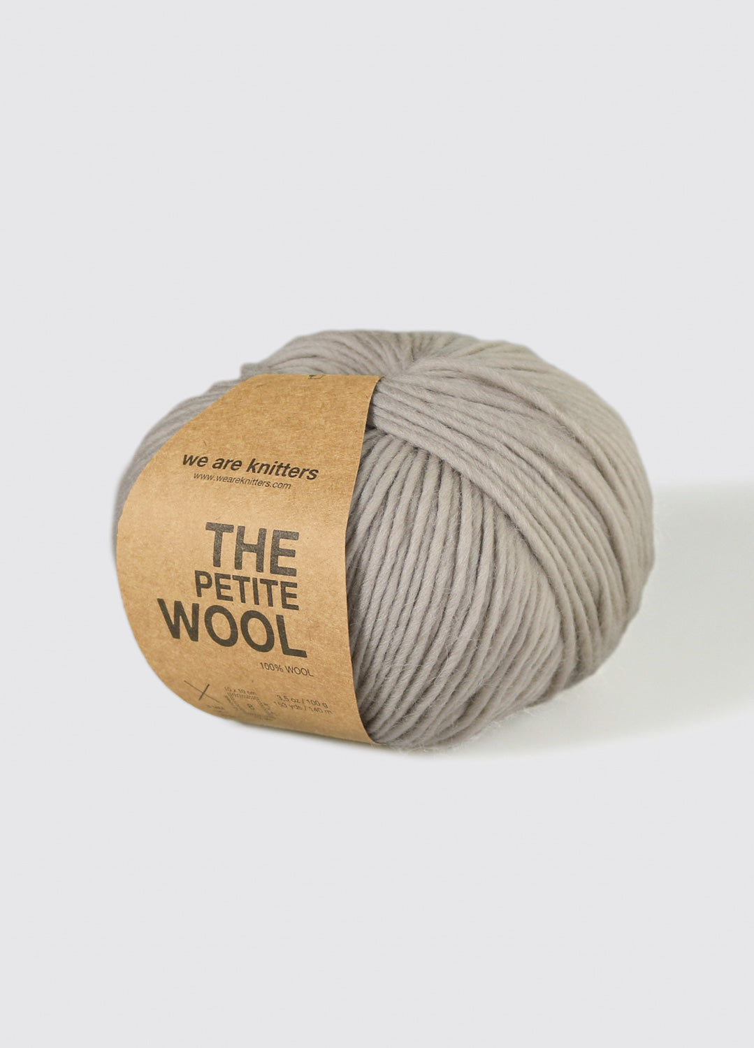 Petite Wool Pearl grey