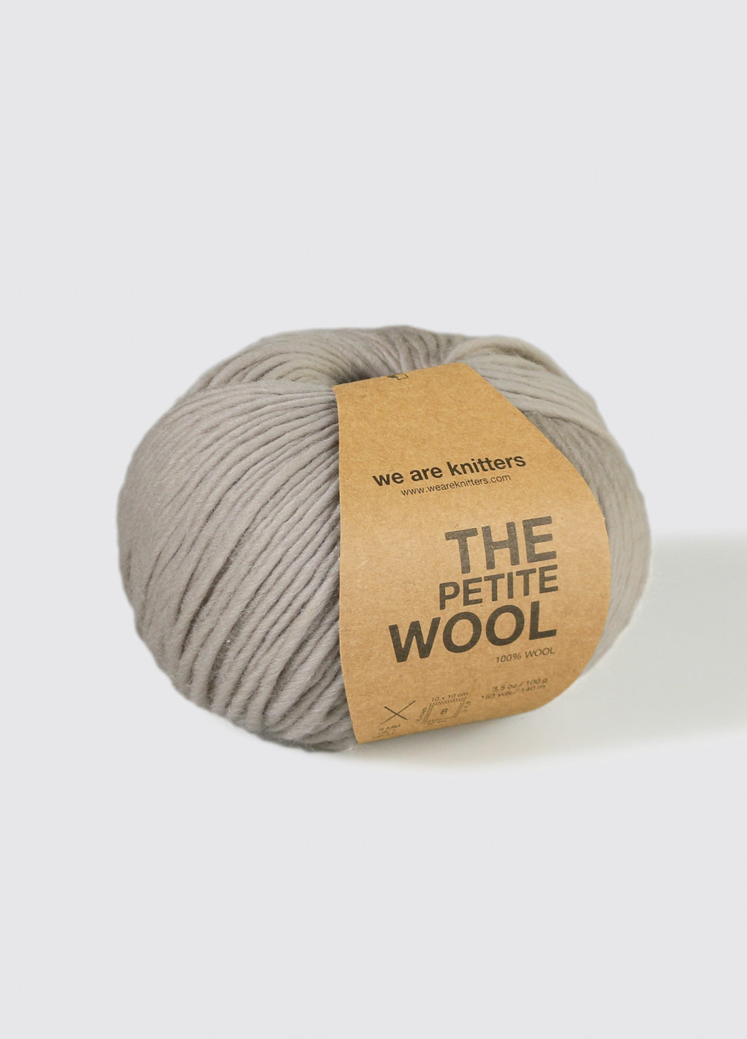 Petite Wool Pearl grey