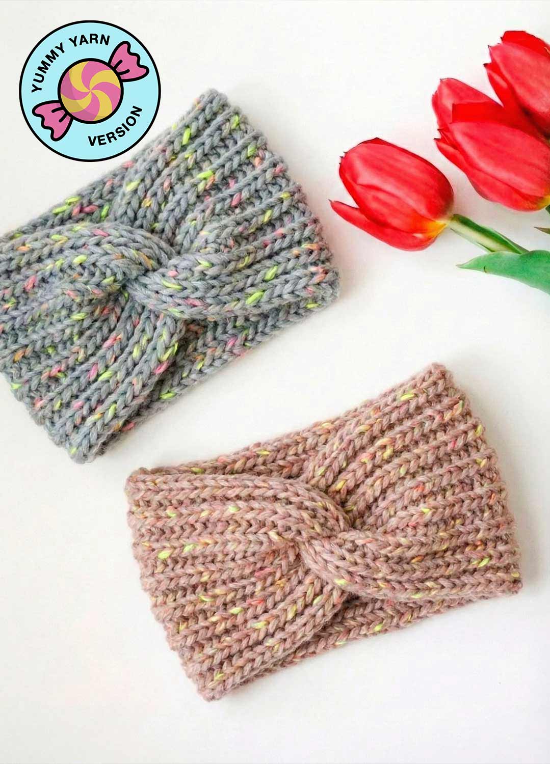 The Springbreeze Headband Kit by @woolandknits - Yummy Yarn Fine Version
