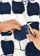 Stitch Sampler Kit: Learn The Basics Knitting Kit - Make your first Placemat & Coasters - Premium Version