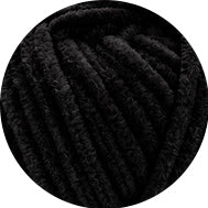 The Cuddle Yarn Black - Amigurumi Chenille Yarn