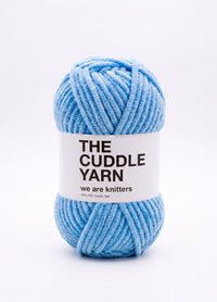 The Cuddle Yarn Blue - Amigurumi Chenille Yarn