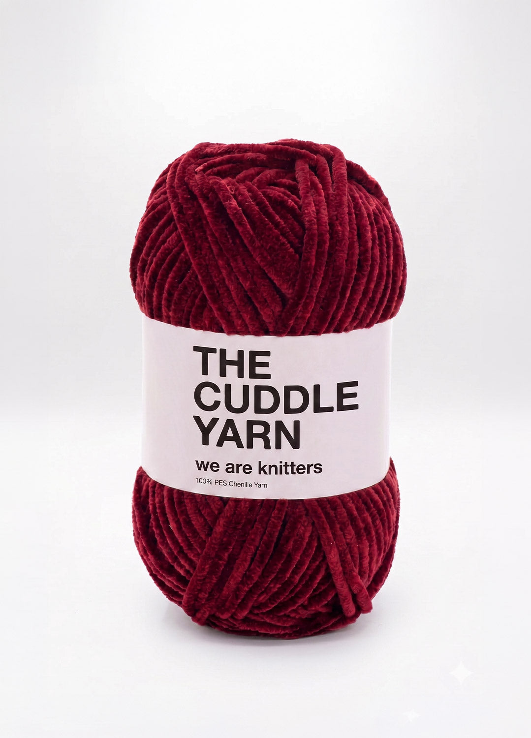 The Cuddle Yarn Red - Amigurumi Chenille Yarn