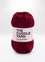 The Cuddle Yarn Red - Amigurumi Chenille Yarn