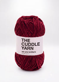 The Cuddle Yarn Red - Amigurumi Chenille Yarn