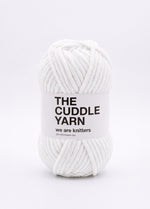 The Cuddle Yarn White - Amigurumi Chenille Yarn