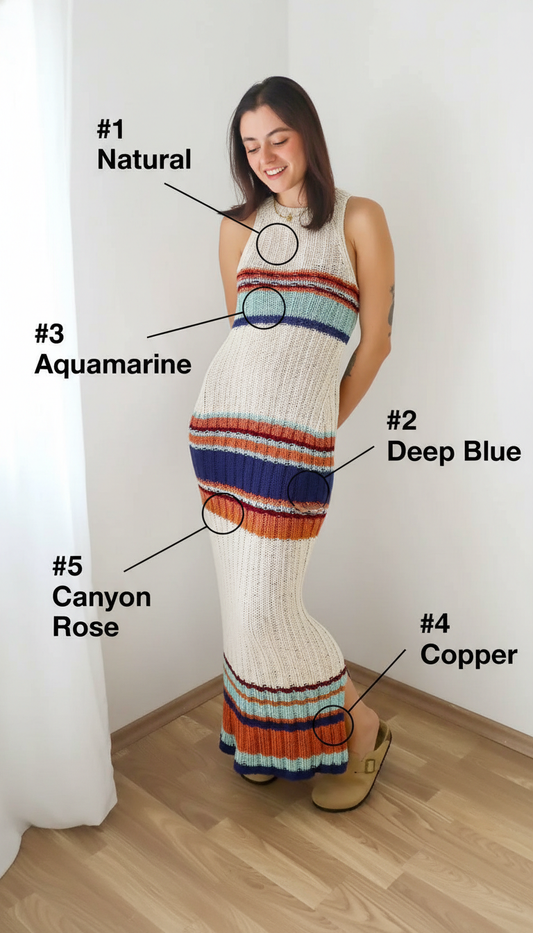 The Samba Dress Kit x @paula.on.knits