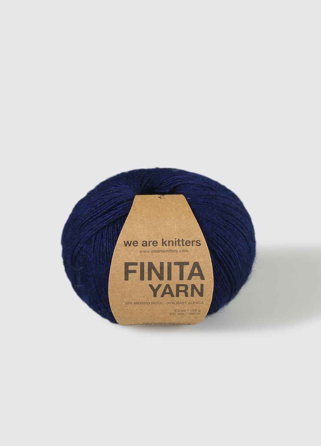 Finita Yarn Navy Blue