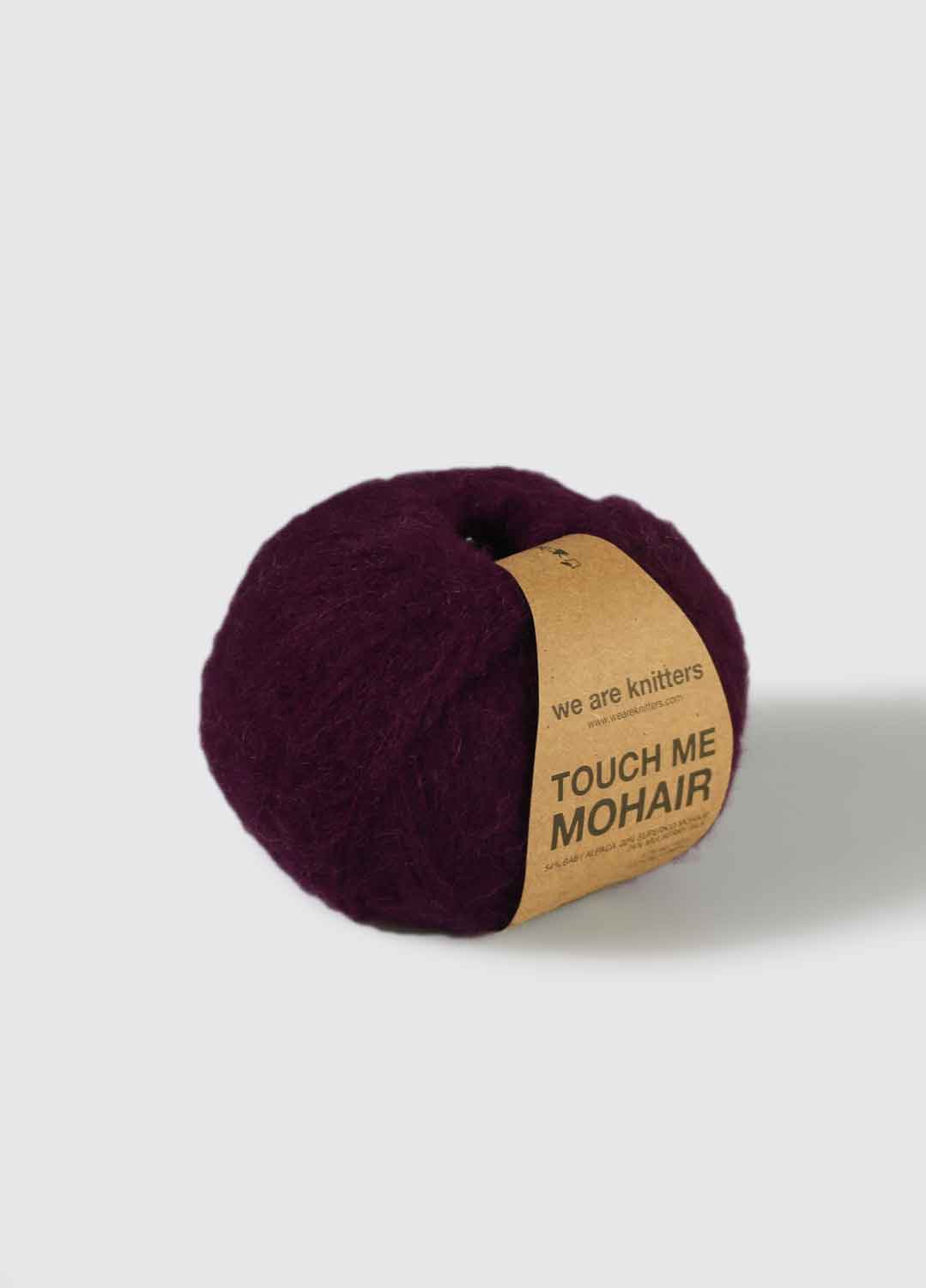 Touch me Mohair Bordeaux