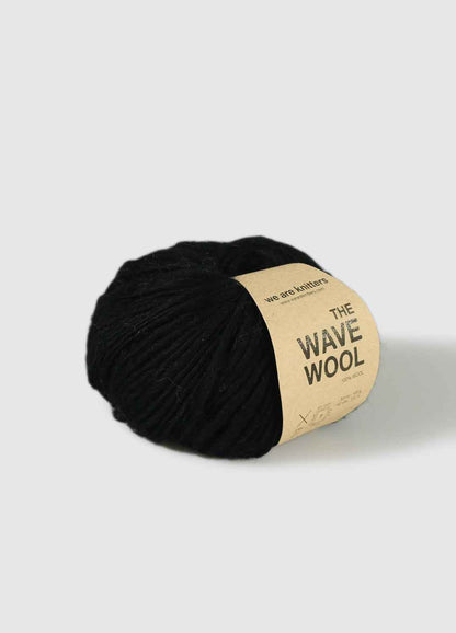 The Wave Wool Black