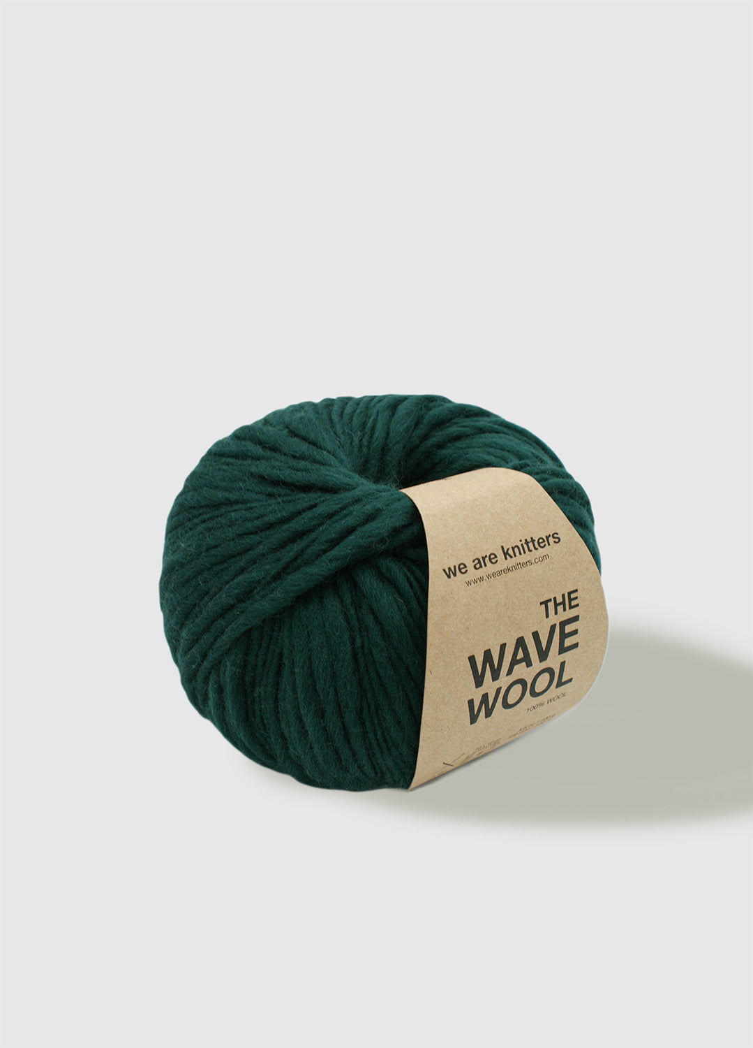 The Wave Wool Forest Green