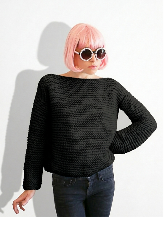 Chewing Gum Sweater x @trustthemojo Kit - Yummy Yarn Fine Version