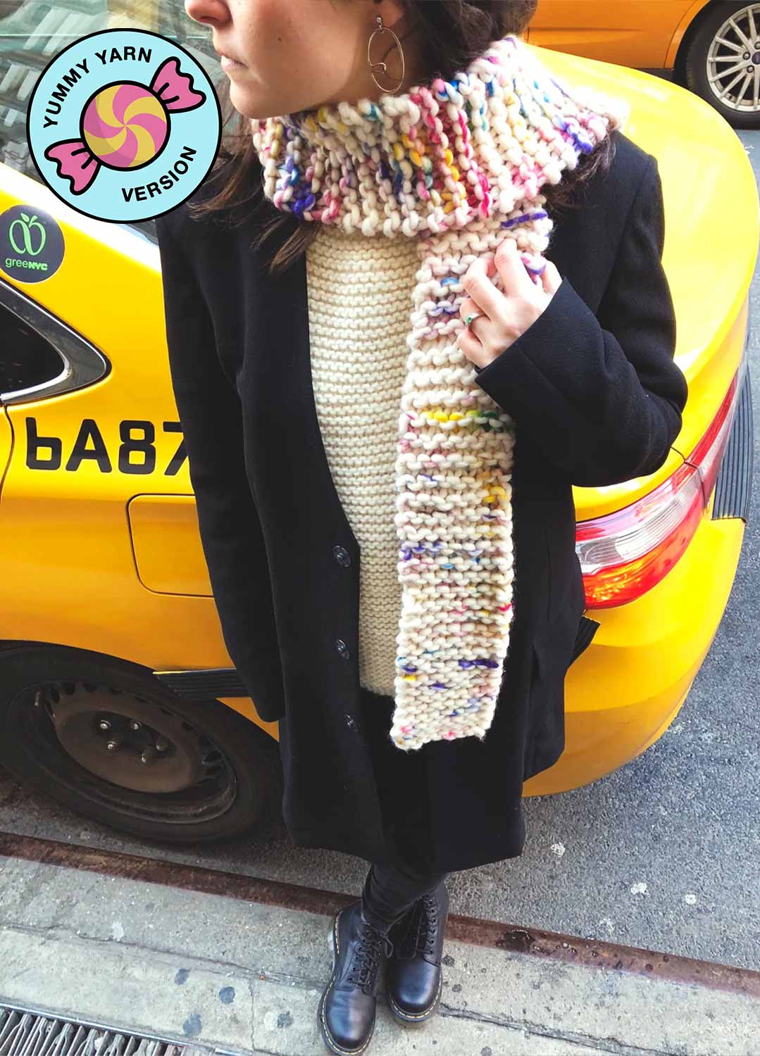 Dinka Scarf Beginner Kit - Yummy Yarn Version