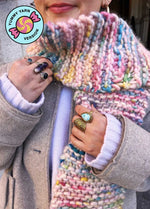 Dinka Scarf Beginner Kit - Yummy Yarn Version